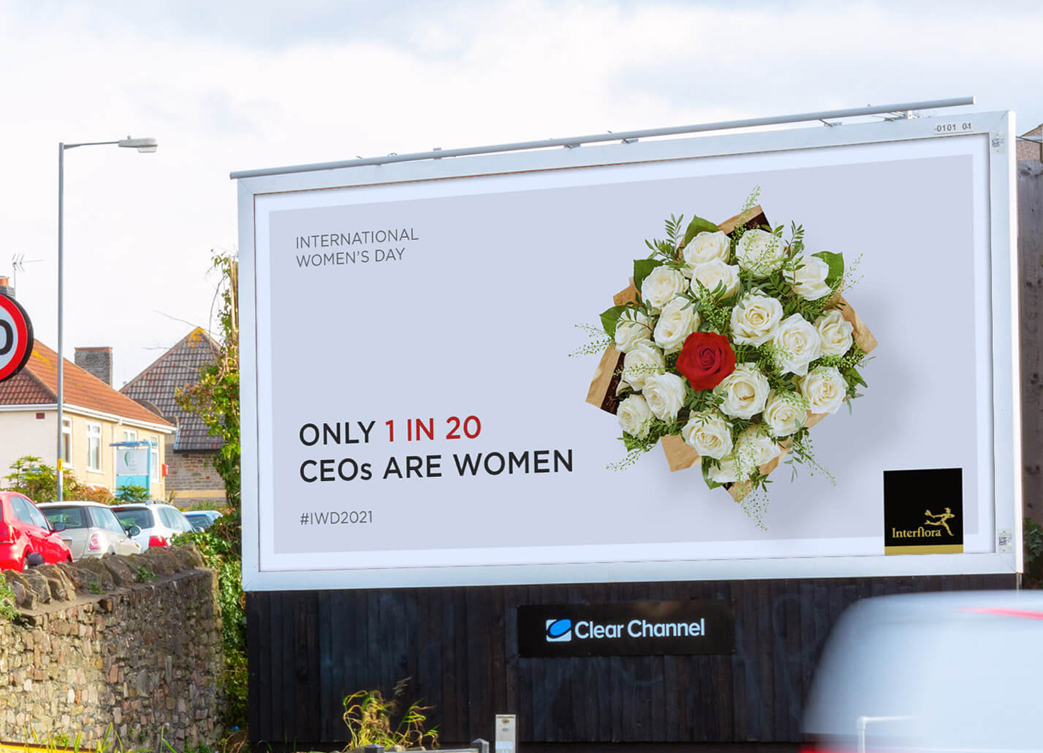amy-jones-interflora-international-womens-day-billboard